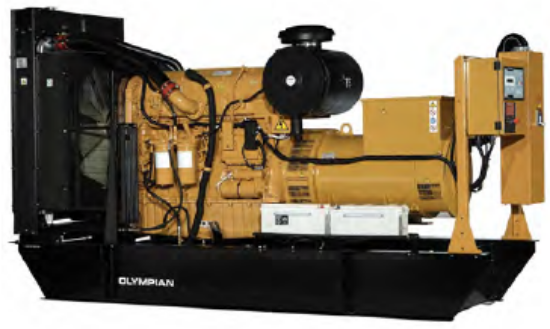 Picture of OLYMPIAN 500 kVA DIESEL GENERATOR SET GEP500-1