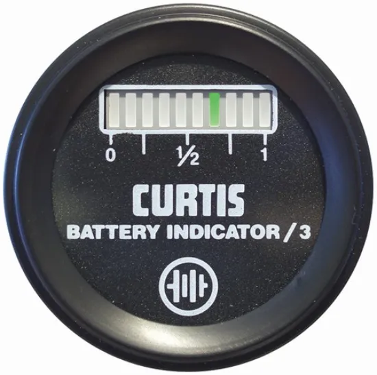 Picture of Curtis Battery Gauge 12-48 Volt