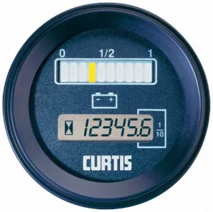 Curtis Battery & Hour Meter