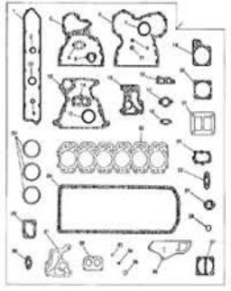 Picture of Overhaul Gasket Set