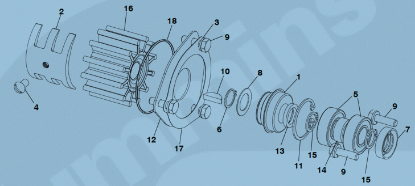 Picture of Repair Kit ( Sea Water Pump Pump-Major)