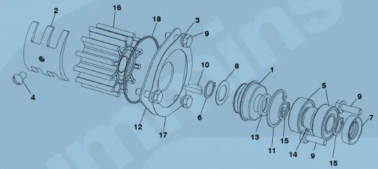 Picture of Repair Kit ( Sea Water Pump Pump-Major)