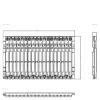 Picture of SIMATIC S7-400, UR1 RACK ALU, CENTRALIZED and DISTRIBUTED with 18 SLOTS