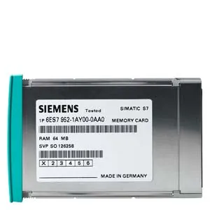 SIMATIC S7, MEMORY CARD FOR S7-400, LONG VERSION, 5V FLASH-EPROM, 16 MBYTES