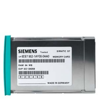 Picture of SIMATIC S7, MEMORY CARD FOR S7-400, LONG VERSION, 5V FLASH-EPROM, 16 MBYTES