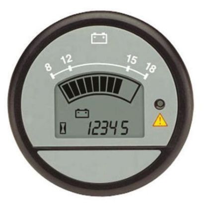 Picture of LCD Digital Hour Meter and Battery Meter 12V dc