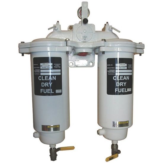 Picture of Duplex Marine Fuel Filter/Water Separator