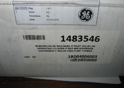 Picture of GE Turbine Valve Bushing