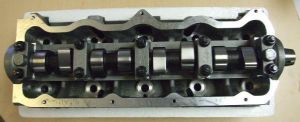 Cylinder Head With Valve and Camshaft