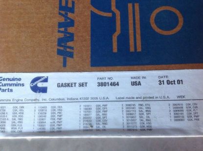 Picture of Gasket Set, Engine