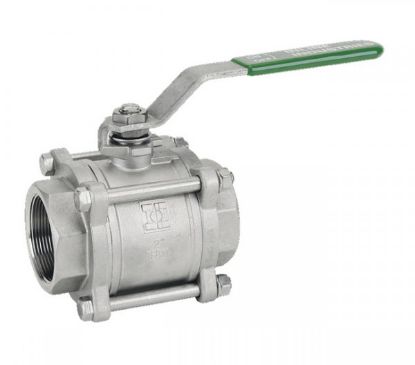 Picture of Full Port Three-Piece Ball Valve