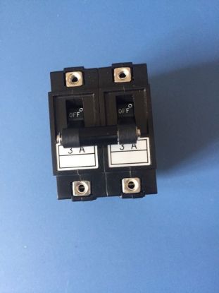 Picture of CIRCUIT BREAKER, 3S 250V AC 2 POLE,