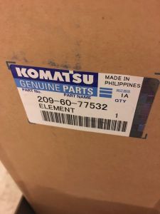 ELEMENT, HYDRAULIC FILTER