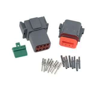 1 Sets Waterproof Electrical Wire Connector Plug 16-18 GA