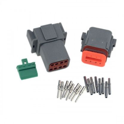 Picture of 1 Sets Waterproof Electrical Wire Connector Plug 16-18 GA