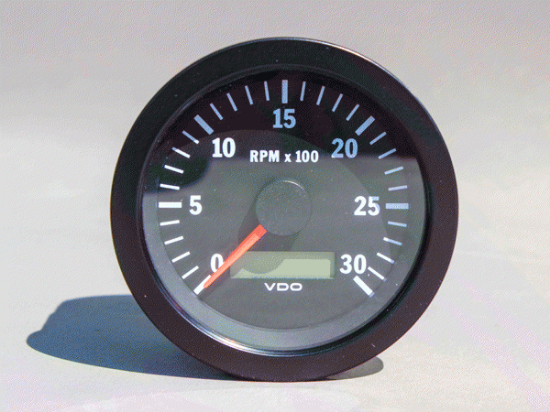 Picture of TACHOMETER WITH HOURMETER 3000 RPM