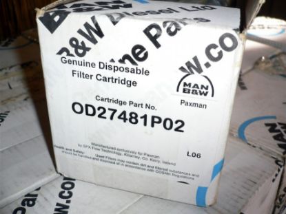 Picture of PAXMAN FUEL FILTER
