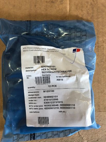 Picture of BOLT PHOS CTD DIN EN24017