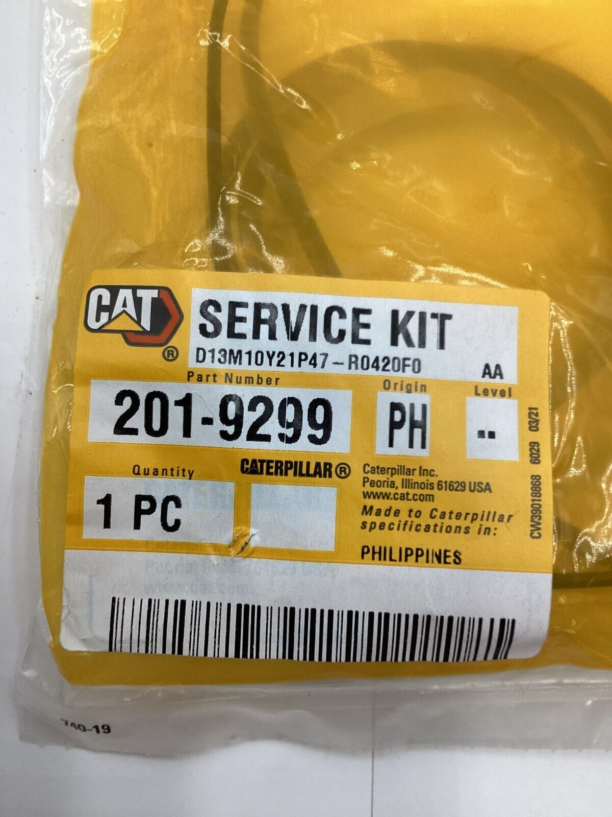 201-9299: SERVICE KIT | Novi Group