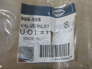 INLET VALVE