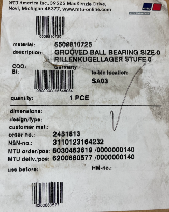 Picture of Ball Bearing