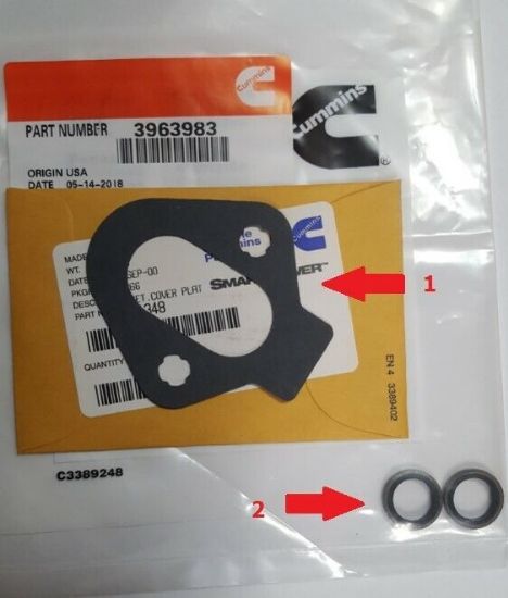 Picture of GASKET, COVER PLATE