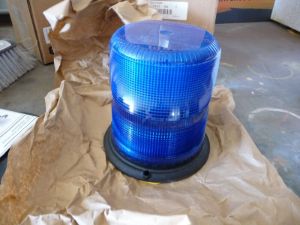 Blue Strobe Light