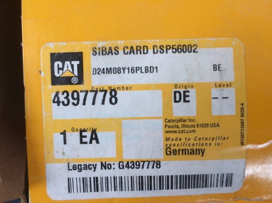 Picture of Caterpillar Global Mining Sibas Card DSP56002