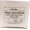Picture of Pneumatic Damper Muffler 1/2" NPT Male