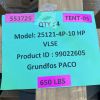 Picture of Paco 25121-4P-10 HP VLSE 10HPSplit Coupled Vertical In-Line Pump