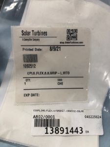 Cplg, Flex, 6.0, Grip-l, Viton, 316