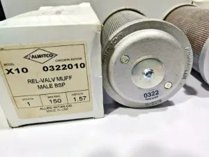 X10 REL-VALV MUFFLER MALE BSP