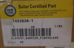 Element, Fltr, Barr, Cyl, Fgl
