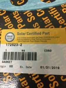 Gasket X 2.71in, .062, Blue-gard