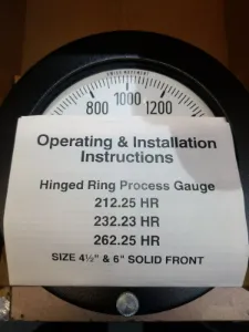 PRESSURE GAUGE