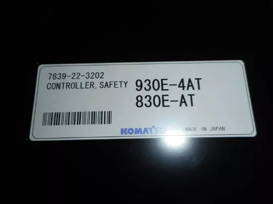 Picture of CONTROLLER, SAFETY