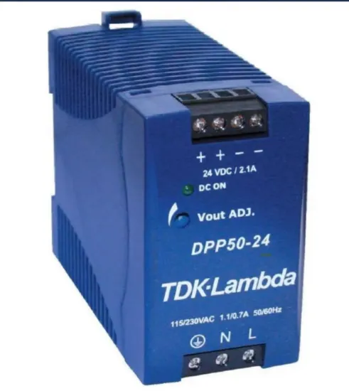 Picture of TDK Lambda DPP50-24 115/230VAC / 24VDC 2.1A 50W Power Supply