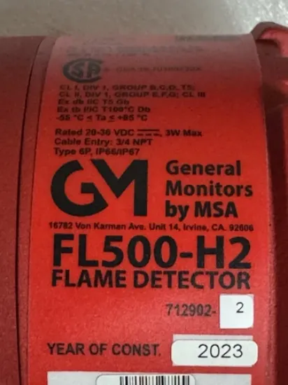 Picture of Flame Dedector UV/IR