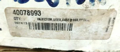 Picture of FUEL INJECTOR UTEX 645E@900 ECOTIP