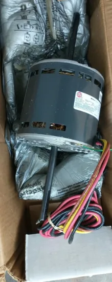 Picture of BLOWER FAN MOTOR HP-1/3, RPM-1075/2SPD, AMPS-2.5, PHASE-1