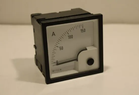 Picture of Analog DC Voltmeter 72 x 72 mm