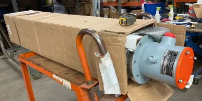 Picture of HEATER 316 SS 480V 45KW 3PH w/8 45" Elements 10" Flange