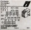 Picture of Telemecanique Contactor 25A 220-240V 50/60Hz 023203 3PH
