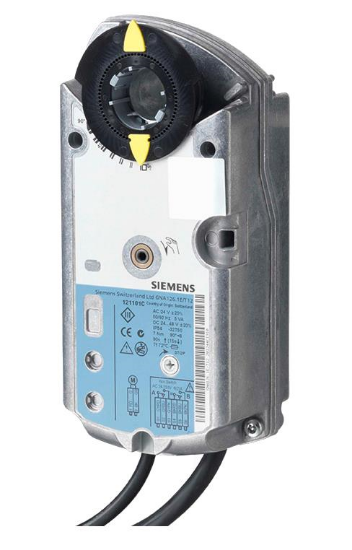 Picture of Servomotor for fire damper with return spring 4 Nm AC/DC 24V 12×12 mm