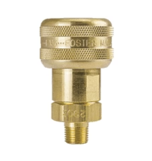 Picture of ZSi-Foster, Quick Disconnect , 1-Way Automatic Socket 1/4" MPT