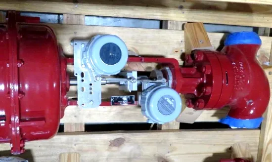 Picture of 4" CL300 WC9 Control Valve CV95 BW