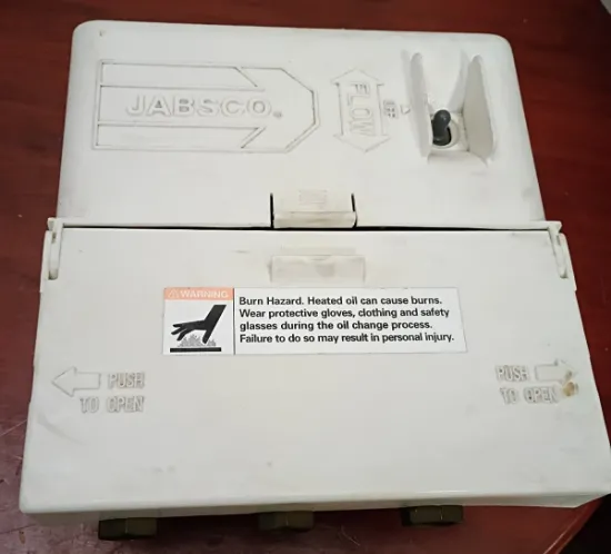 Picture of Engine Room Oil Change Transfer Pump System Reversible 12V