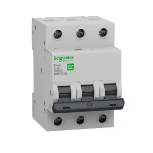 3X32A  6KA C Type Circuit Breaker