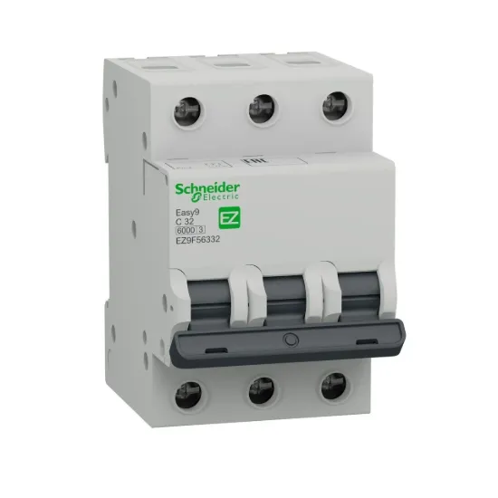 Picture of 3X32A  6KA C Type Circuit Breaker
