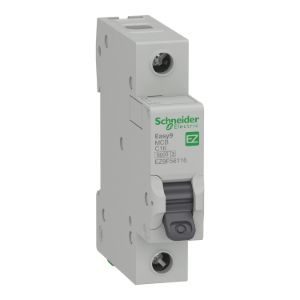 Easy9, MCB, 1P 16A C 6000A 230V,  Circuit Breaker